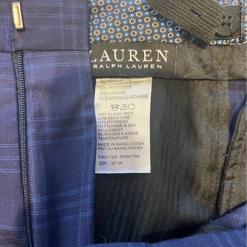 Dress pants worn once or twice.